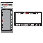 The Big Bang Theory 1701-D License Plate Frame